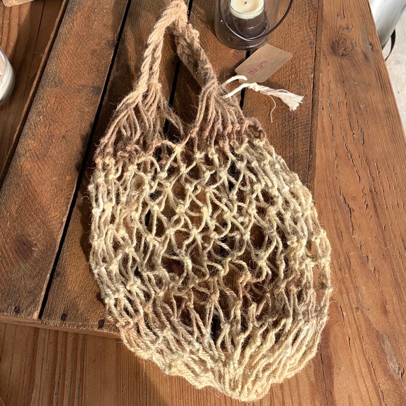 fire monkey Handbags - ✨HAND DYED JUTE STRING NET FRENCH MARKET BAG✨